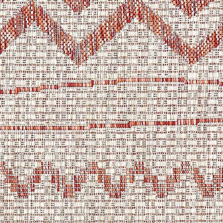 Geometric Stripe Sun Shower Outdoor Area Rug, 5x8