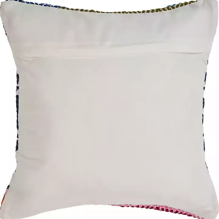 Geometric Stripe Throw Pillow