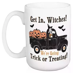 Get in Witches Halloween Mugs, Set of 2