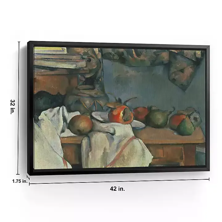 Ginger Pot and Pomegranate Canvas Print, 42x32 in.