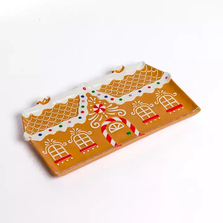 Gingerbread House Serving Platter