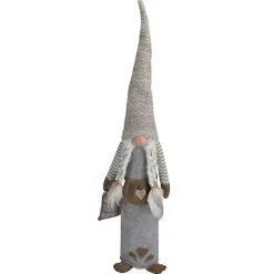 Girl Gnome with Toy Bag Figurine