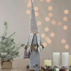 Girl Gnome with Toy Bag Figurine