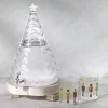 Glass Christmas Tree Drink Dispenser