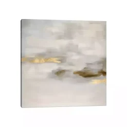Gold Ethereal Fog Canvas Art Print