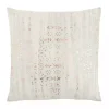 Gold Stripe Cotton Pillow