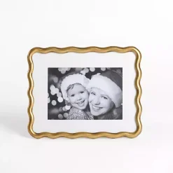 Gold Wavy Picture Frame, 5x7