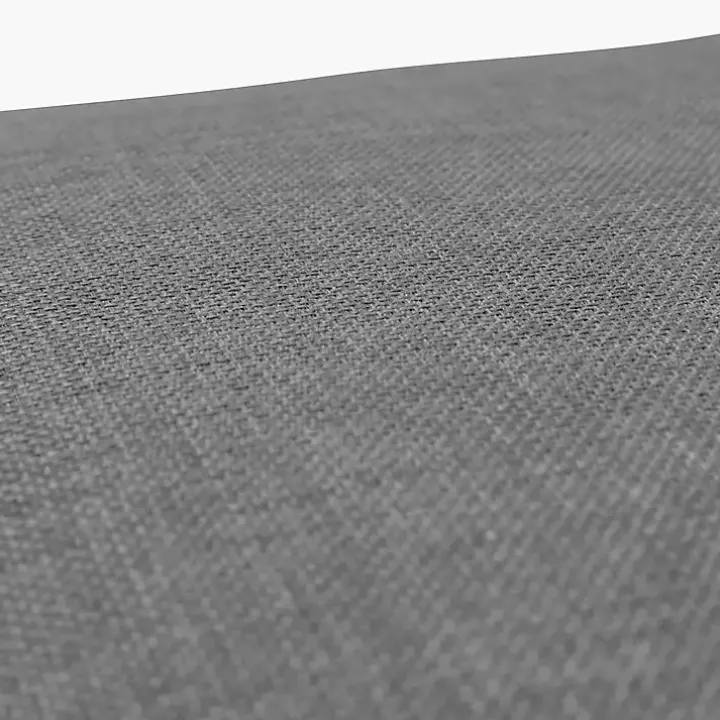 Graphite Tufted Outdoor Seat Cushions, Set of 2