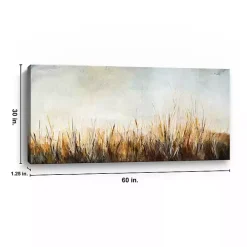 Grass in the Breeze Canvas Art Print