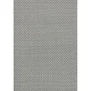 Gray & White Trellis Indoor/Outdoor Rug, 4x6