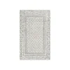 Gray and Cream Border Harrah Runner