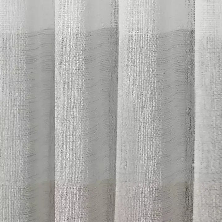 Gray Becky Curtain Panel Set, 108 in.