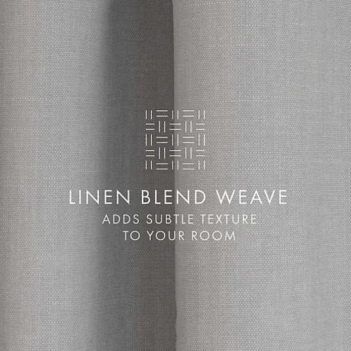 Gray Blackout Curtains, 84 in.