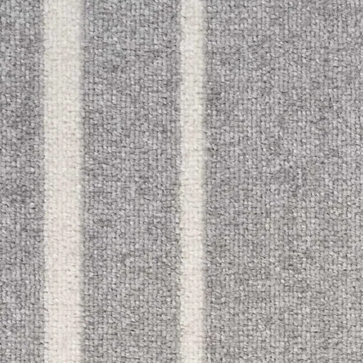 Gray Bordered Indoor/Outdoor Area Rug, 6x9