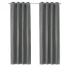 Gray Bryson Textured Curtain Panel, 108 in.
