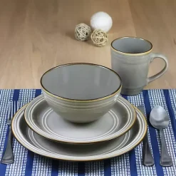 Gray Charisma 16-pc. Dinnerware Set