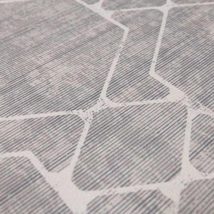 Gray Diamond Cushioned Kitchen Mat