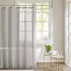 Gray Sheer Shower Curtain
