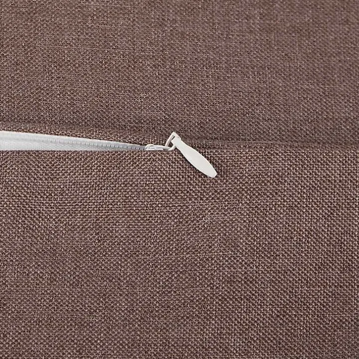 Gray Shimmer Leaves 2-pc. Harvest Pillow Cover Set