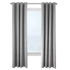 Gray Thatched Blackout Curtain Panel, 108 in.