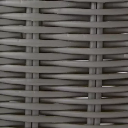 Gray Woven Bone Shaped Basket, 21 in.