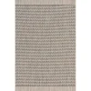 Gray Zig Zag Stripe Outdoor Area Rug, 5x7