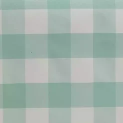 Green and White Buffalo Plaid Napkins, Set of 4