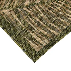Green Cabo Palm Indoor Outdoor Area Rug, 8x10