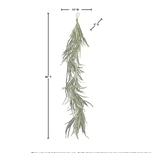 Green Dune Grass Garland