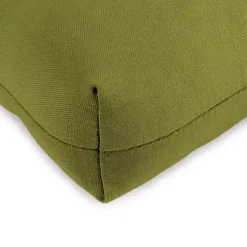Green French Edge 3-pc. Outdoor Wicker Cushion Set