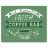 Green Irish Coffee Bar Canvas Art Print