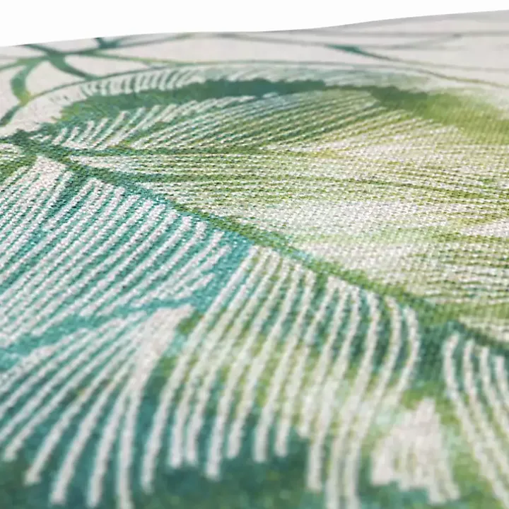 Green Lagoon Outdoor Chair Cushions, Set of 2