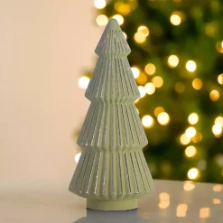 Green Mercury Glass Christmas Tree