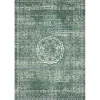 Green Mist Tribal Medallion Outdoor Rug, 5x7