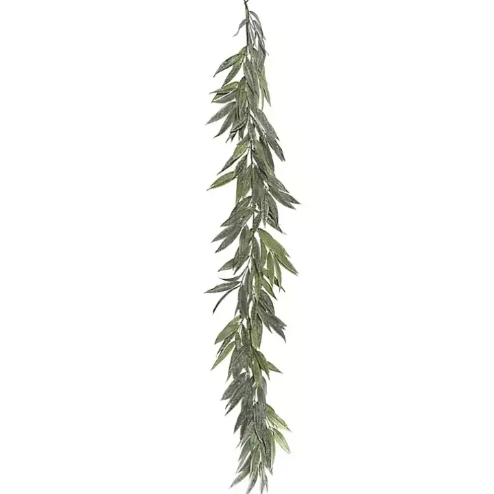 Green Muddy White Willow Garland, 72 in.