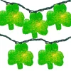 Green Shamrock String Lights