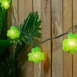 Green Shamrock String Lights