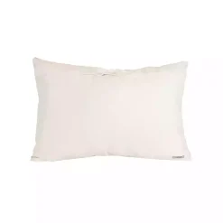 Green Woven Stripe Indoor/Outdoor Pillow