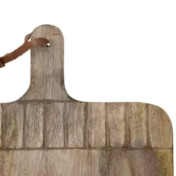 Grooves Hand Carved Mango Wood Cutting Board