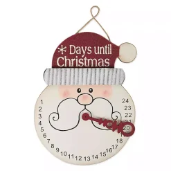 Hanging Santa Claus Advent Calendar