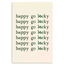 Happy Go Lucky Canvas Art Print