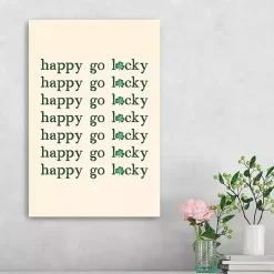 Happy Go Lucky Canvas Art Print