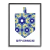 Happy Hanukkah Dreidel Wall Plaque