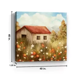 Harvest Homestead Canvas Art Print
