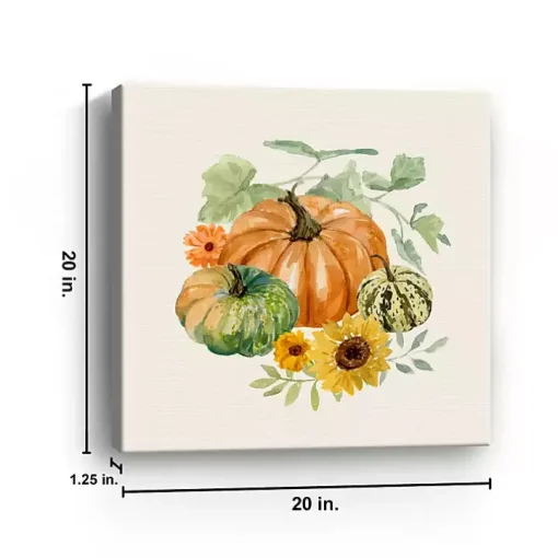 Heirloom Harvest Canvas Wall Plaque