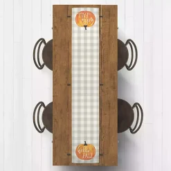 Hello Fall Buffalo Check Table Runner