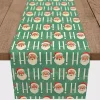 Ho Ho Ho Vintage Santa Table Runner, 90 in.