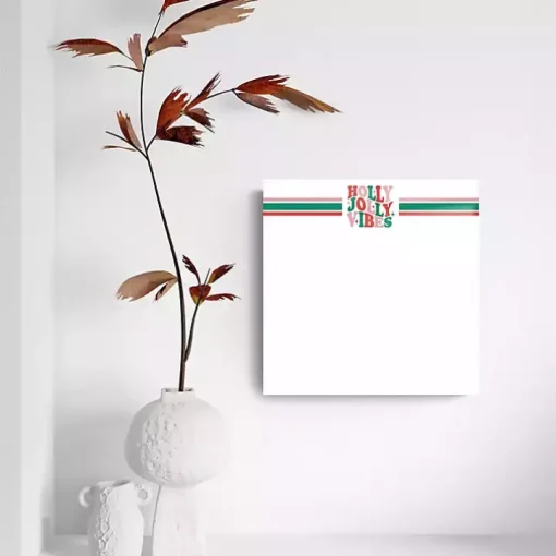 Holly Jolly Vibes Dry Erase Board