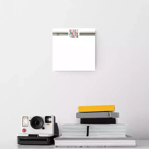 Holly Jolly Vibes Dry Erase Board