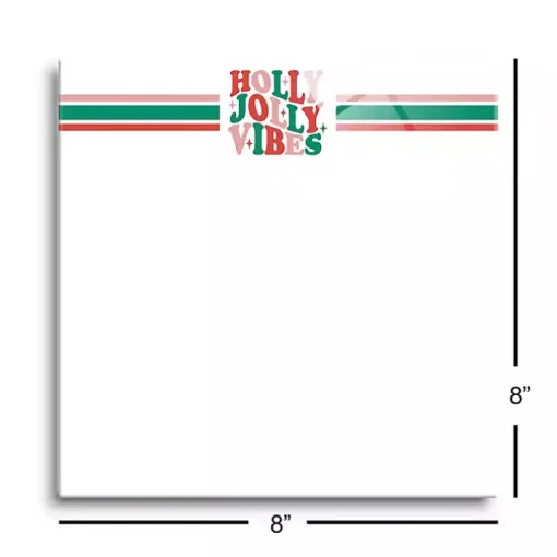 Holly Jolly Vibes Dry Erase Board